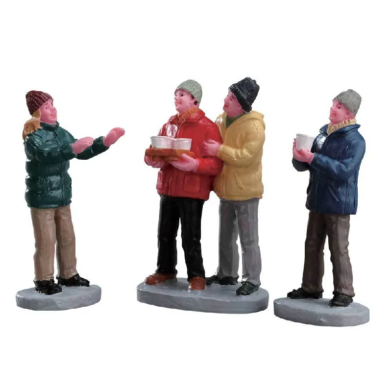 Lemax Vail Village Figurine: Cider Service, Set of 3 #72509