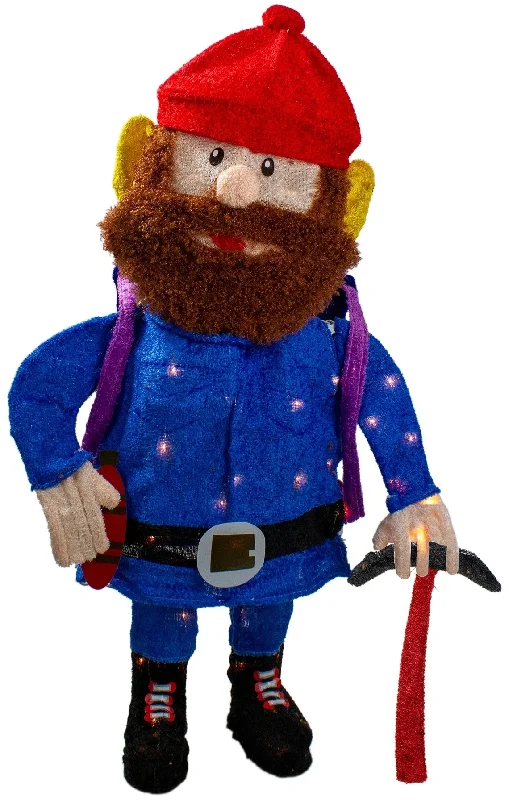 32" Yukon Cornelius Tinsel Outdoor Decoration from Rudolph the Red-Nosed Reindeer