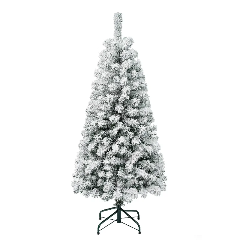 4.5 ft. Acacia Flocked Tree