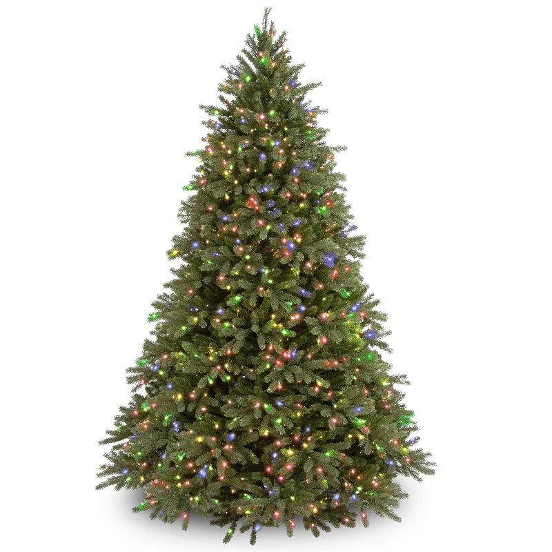 6.5 ft. Pre-Lit Jersey Fraser Fir Tree with Multicolor Lights