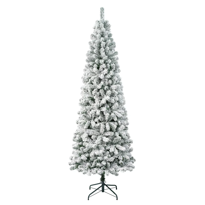 7.5 ft. Acacia Medium Flocked Tree