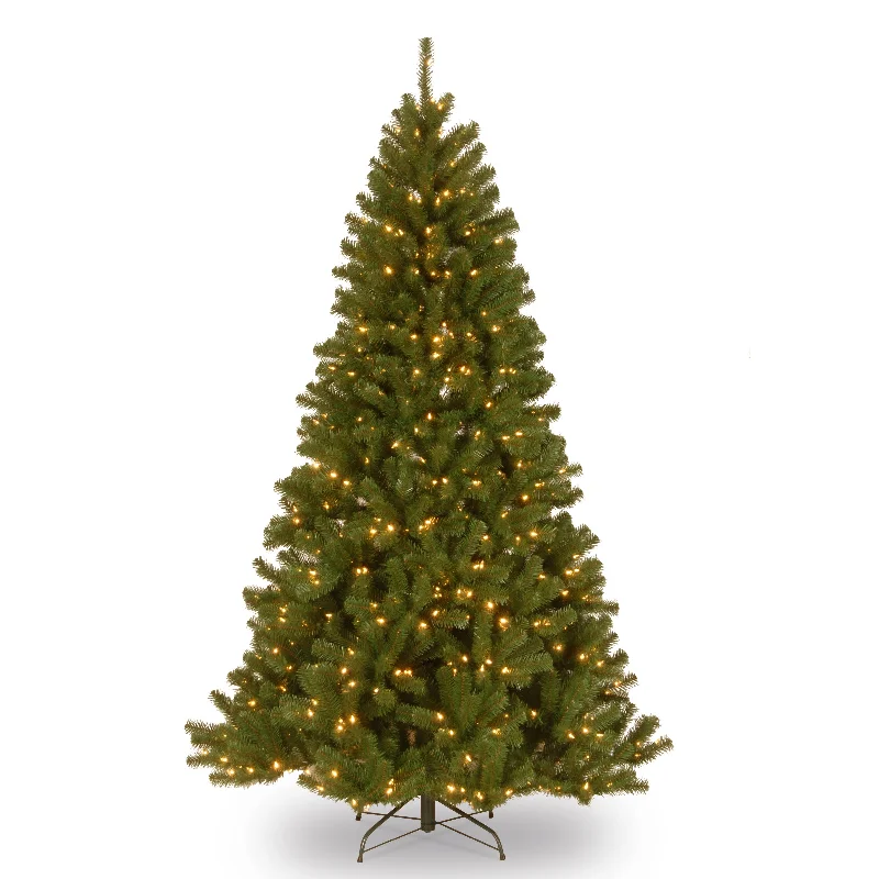 7 ft. Pre-Lit North Valley Spruce Tree with 500 Clear Lights