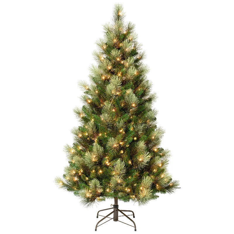 9 ft. Pre-Lit Charleston Pine Tree with Clear Lights