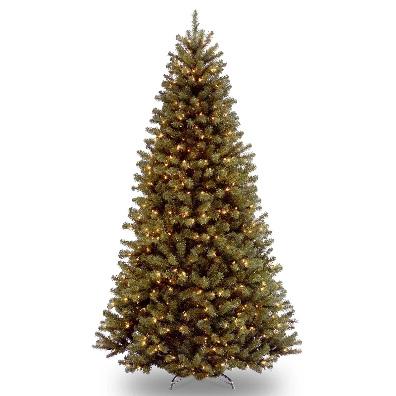 9 ft. Pre-Lit North Valley Spruce Tree with Clear Lights