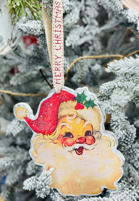 AFK Kids Santa Ornament November Monthly Kit with Paint