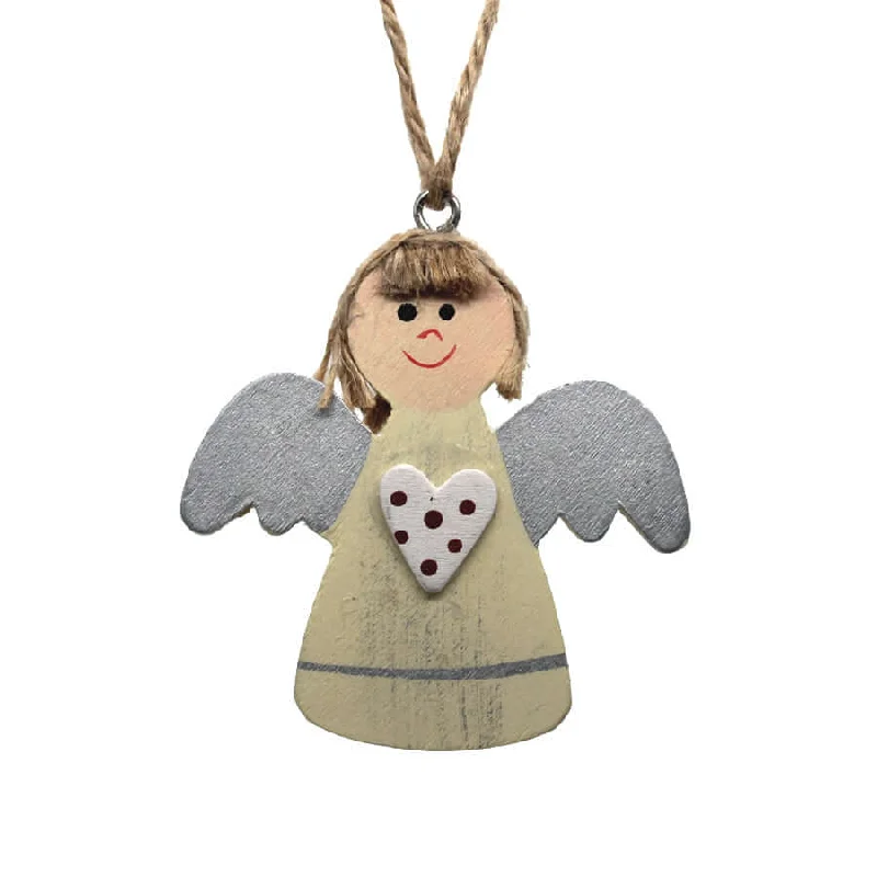 CHRISTMAS ANGEL - CHRISTMAS TREE DECORATION - WOOD