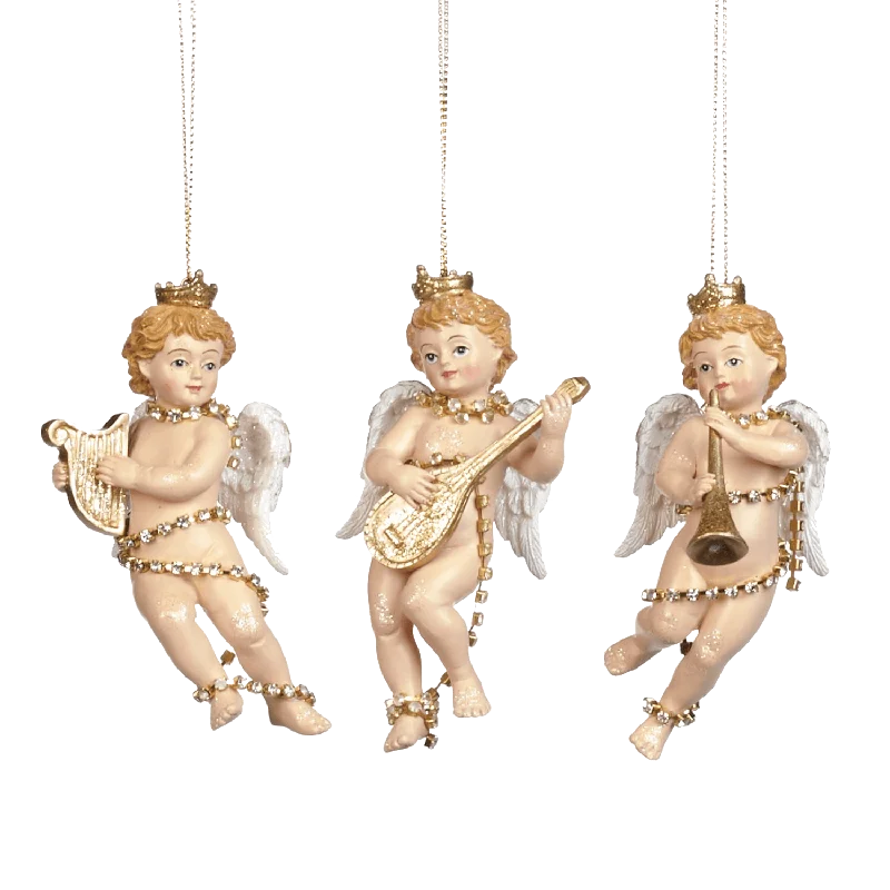 CHERUB ANGELS - CHRISTMAS TREE DECORATIONS