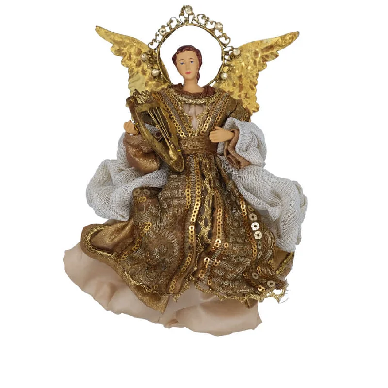 CHRISTMAS ANGEL WITH LYRE - CHRISTMAS ORNAMENT