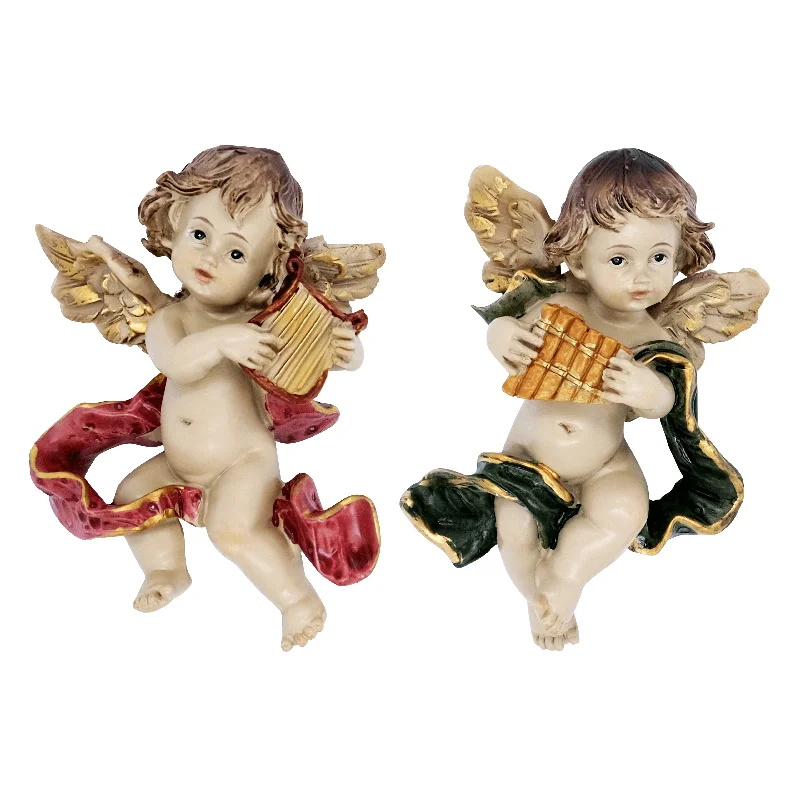 CHRISTMAS ANGELS - RESIN