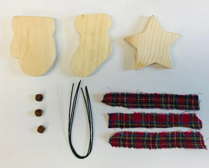 Christmas Ornament Wood Kit