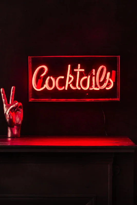 Cocktails Neon Light Box