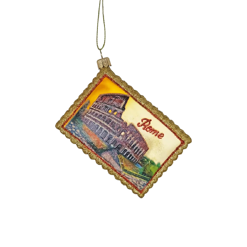 COLOSSEUM - ROME SOUVENIR - CHRISTMAS ORNAMENT