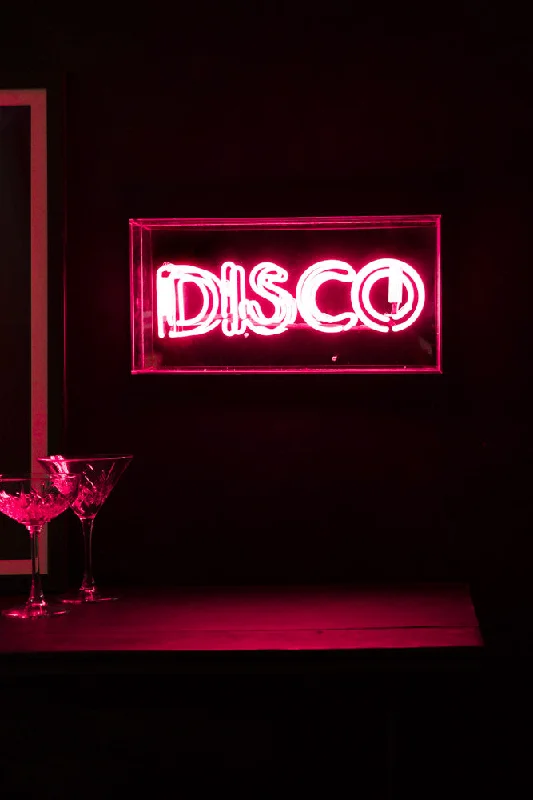 Disco Neon Light Box