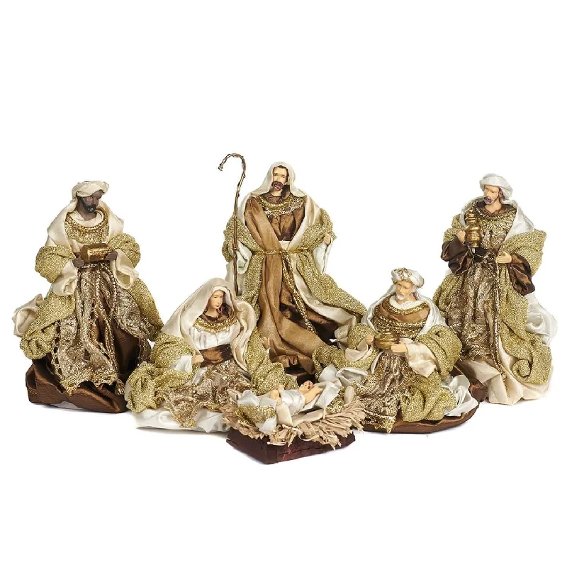 FABRIC NATIVITY SET - CHRISTMAS