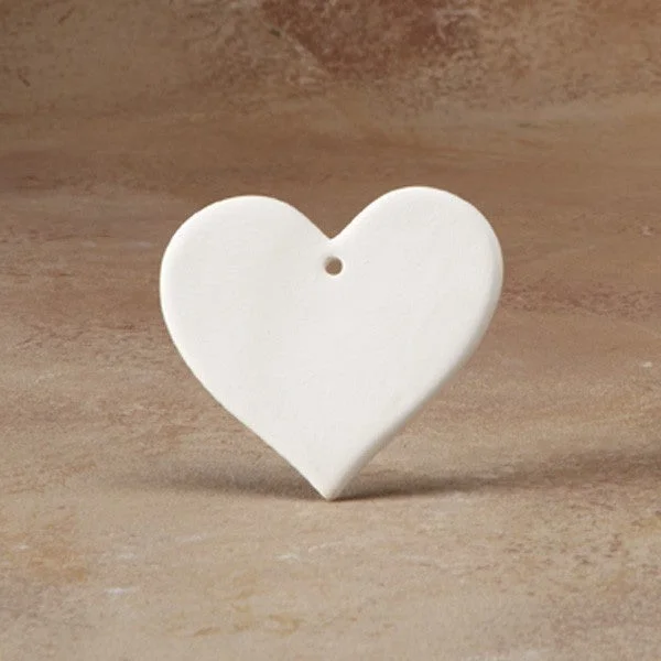 Flat Heart Ornament