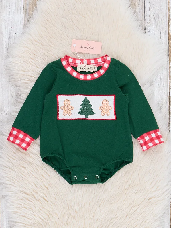 Gingy Evergreens Smocked Bubble