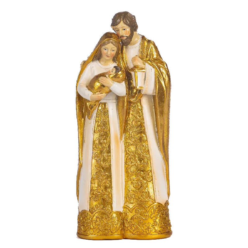 HOLY FAMILY STATUE - RESIN - CHRISTMAS