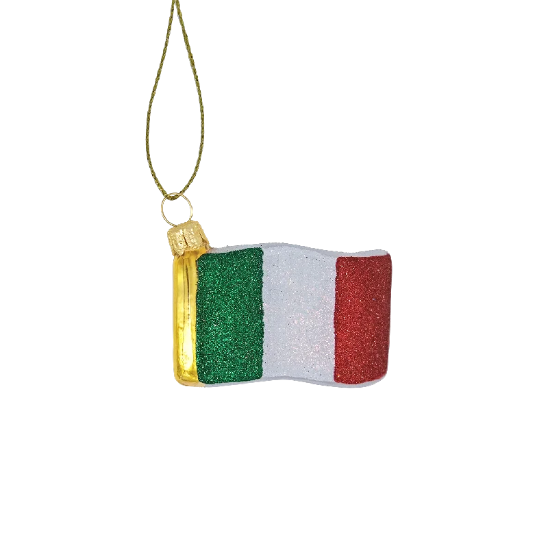 ITALIAN FLAG - CHRISTMAS ORNAMENT