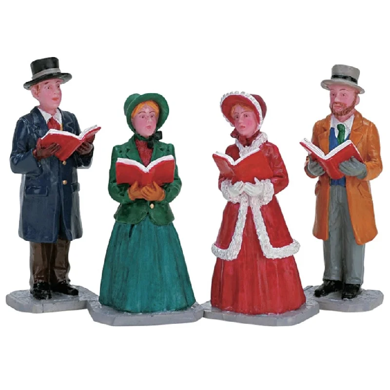 Lemax Caddington Village Figurines: Christmas Harmony, Set of 4 #72403