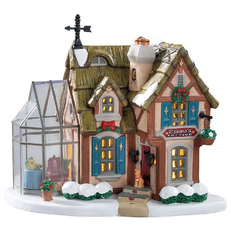 Lemax Caddington Village Lighted Building: Emma's Cottage #85374