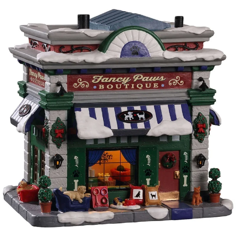 Lemax Caddington Village Lighted Building: Fancy Paws Boutique #05651