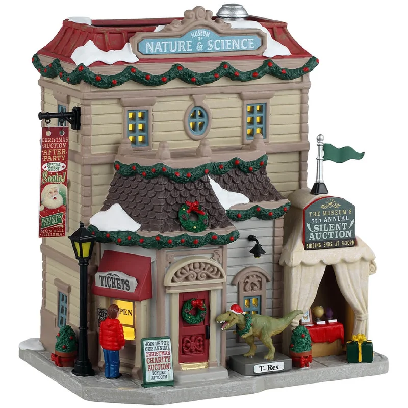 NEW 2024 Lemax Caddington Village Lighted Building: Museum of Nature & Science #45276