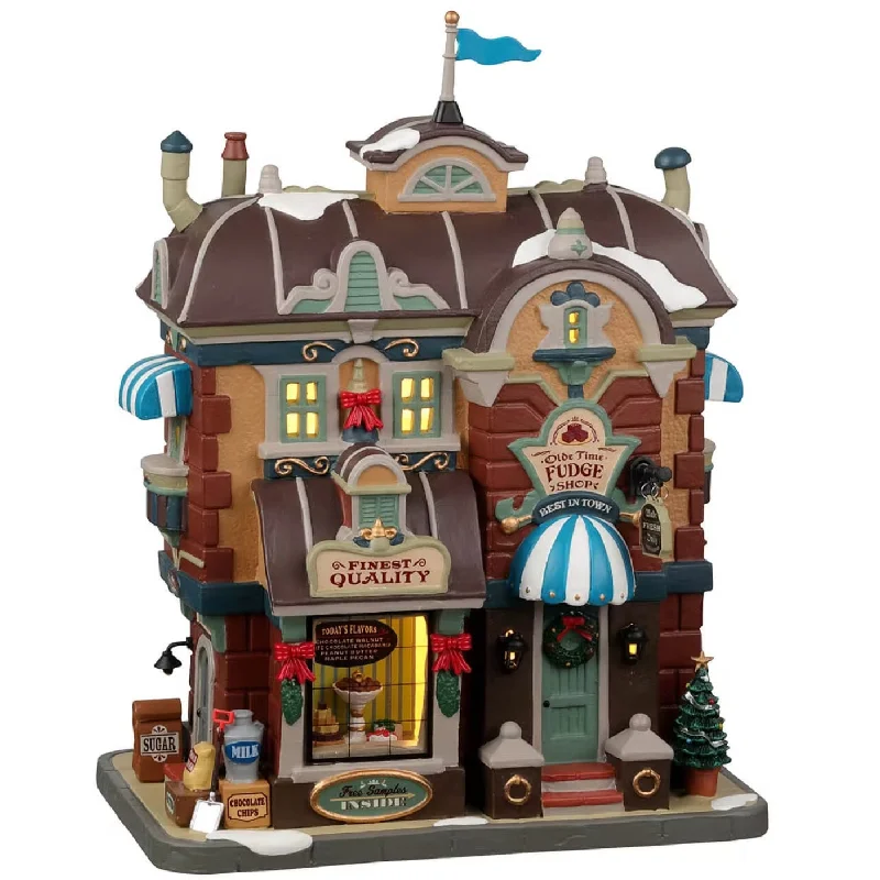 Lemax Caddington Village Lighted Building: Olde Time Fudge Shop #25898