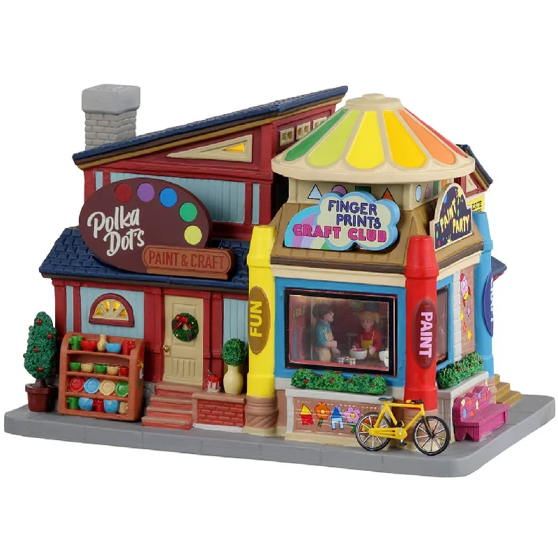 Lemax Caddington Village Lighted Building: Polka Dot's Clubhouse #35058