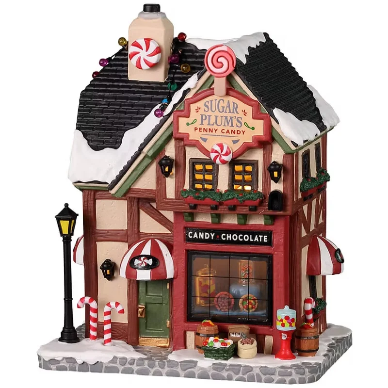 Lemax Caddington Village Lighted Building: Sugar Plum's Penny Candy #25878