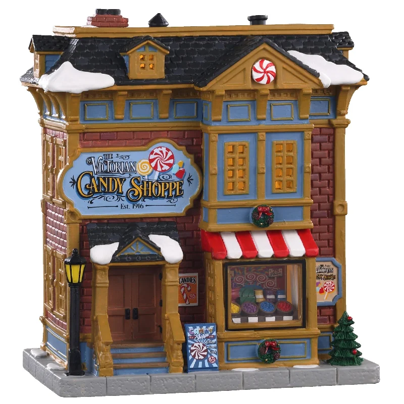 Lemax Caddington Village Lighted Building: The Victorian Candy Shoppe #05684