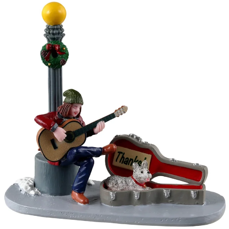 Lemax General Collectibles Figurine: Downtown Busker #32208