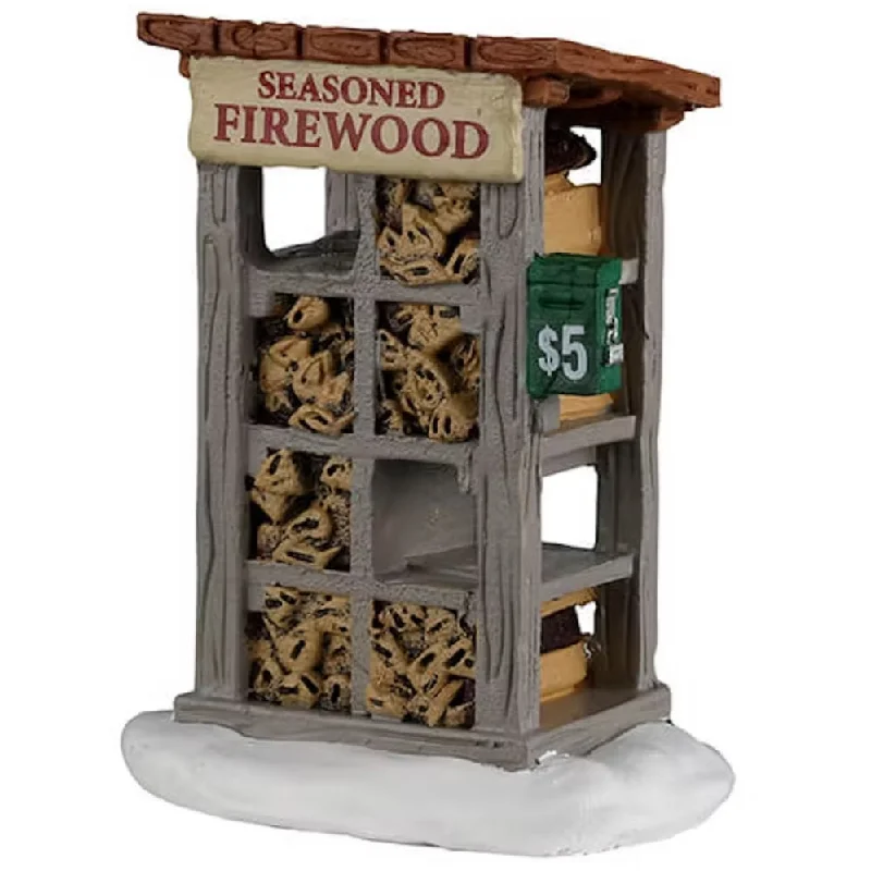 Lemax Harvest Crossing Accessory: Firewood For Sale #24971