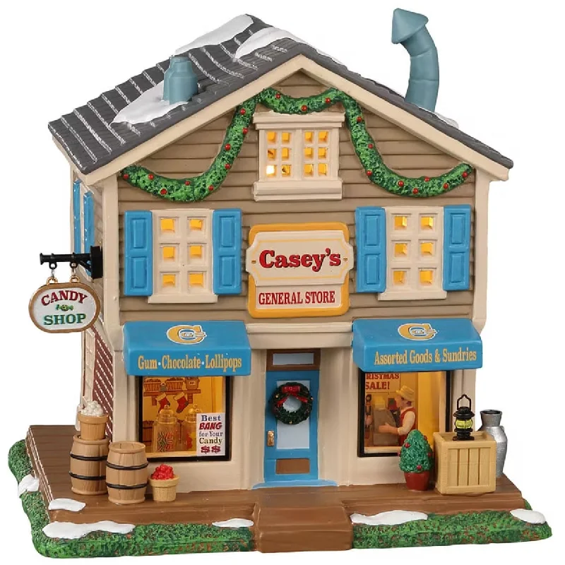 Lemax Harvest Crossing Lighted Building: Casey's General Store #25915