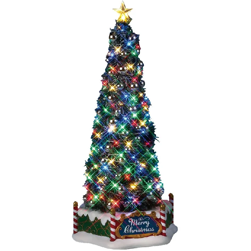 Lemax General Collectibles Sights & Sounds: New Majestic Christmas Tree #84350