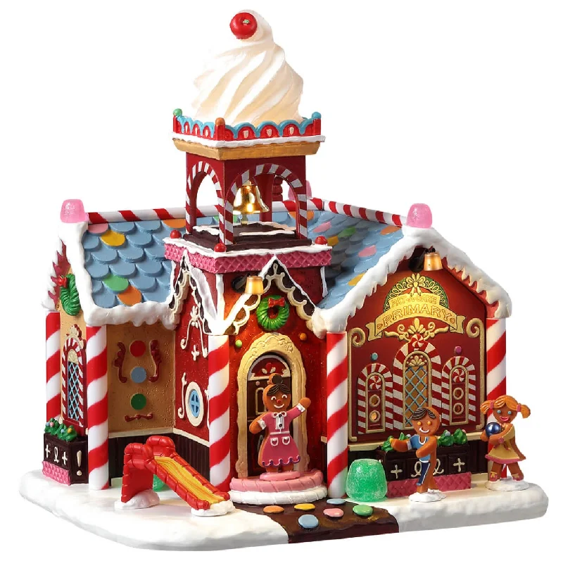 Lemax Sugar N Spice Lighted Building: Pat-A-Cake Primary #25949