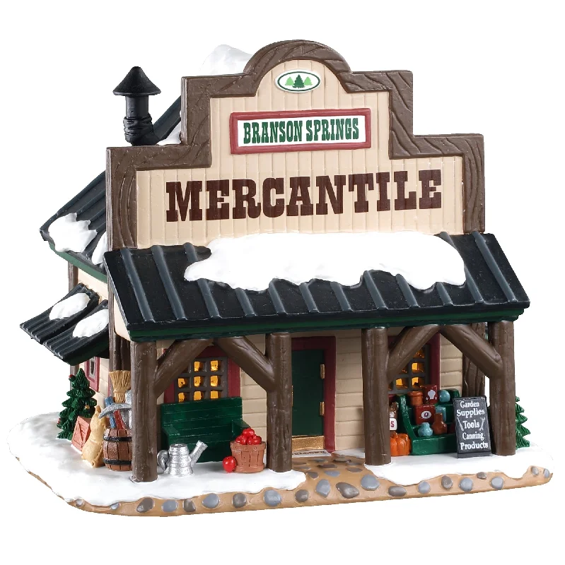 Lemax Vail Village Lighted Building: Branson Springs Mercantile #05622