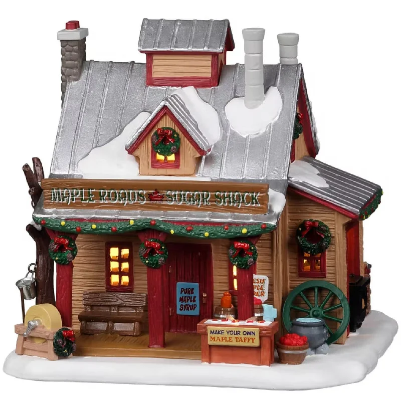 Lemax Vail Village Lighted Building: Maple Roads Sugar Shack #25906