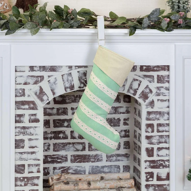 Margot Mint Stocking 12x20 VHC Brands