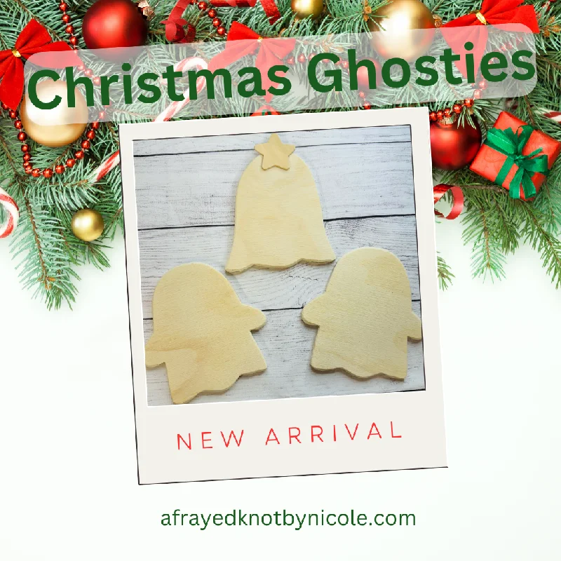 Christmas Ghosties Wood Pack