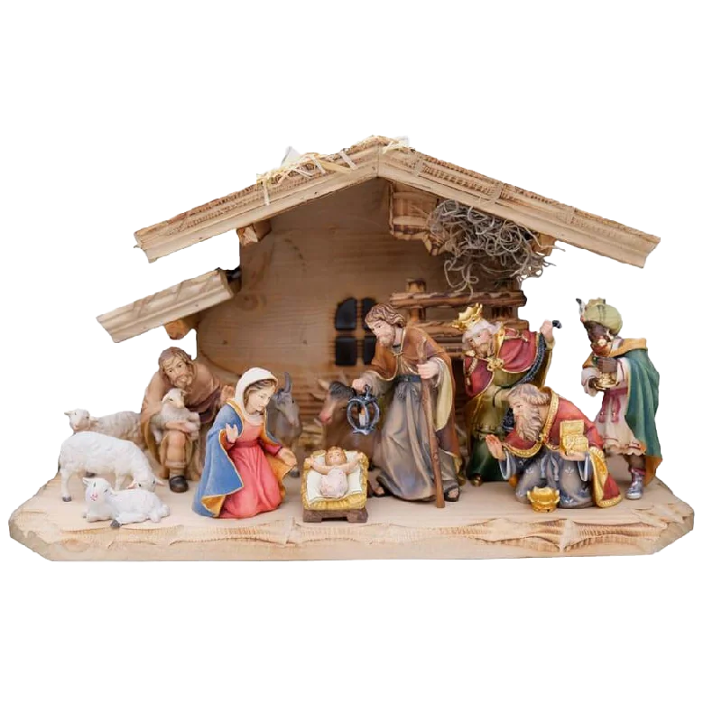 NATIVITY SET - CHRISTMAS - WOOD