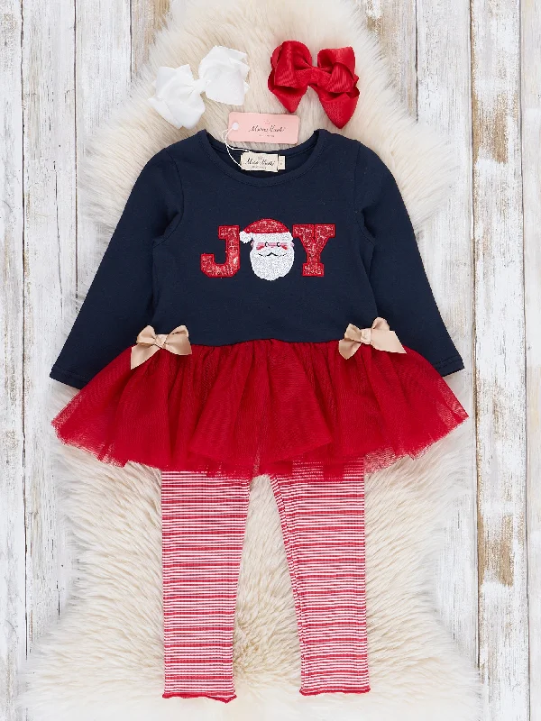 Navy & Red Joy Tulle Outfit