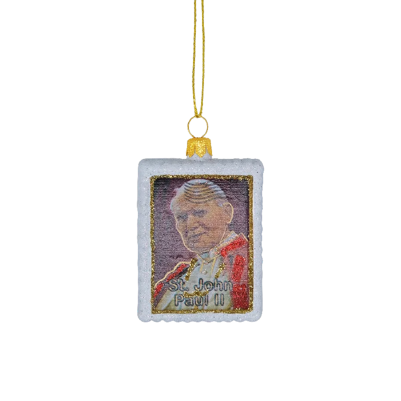 POPE JOHN PAUL II - CHRISTMAS TREE ORNAMENT