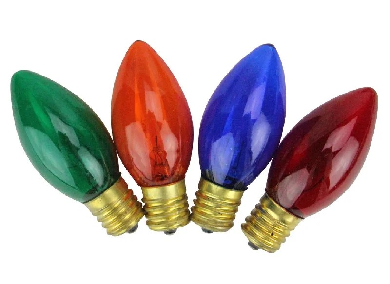 (Multi-Colored) Multi-Colored Replacement C9 Bulbs