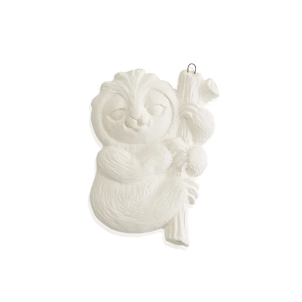 Sloth Flat Ornament