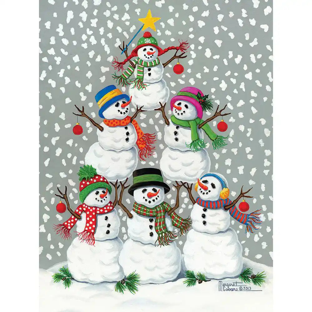 Snowmen Tree Jigsaw Puzzle