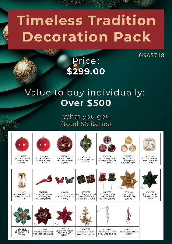 Timeless Tradition Decoration Pack