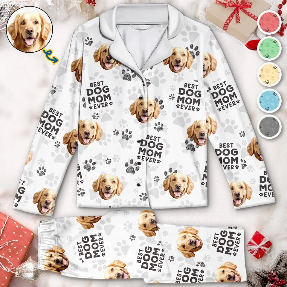 Custom Photo I Will Always Woof You - Dog & Cat Personalized Custom Pajamas - Christmas Gift For Pet Owners, Pet Lovers