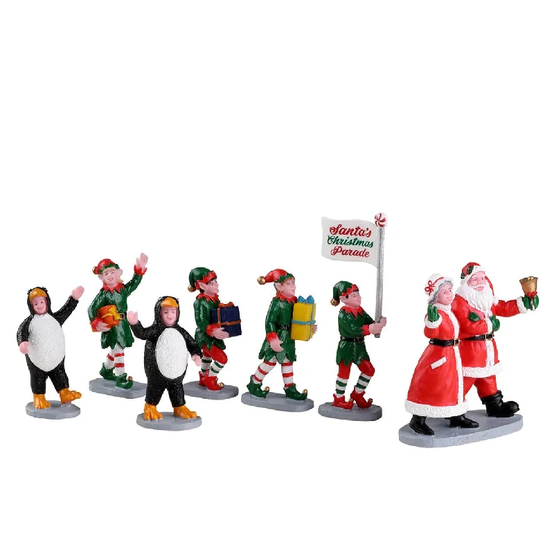 Lemax Table Piece <br> Santa's Elf Parade